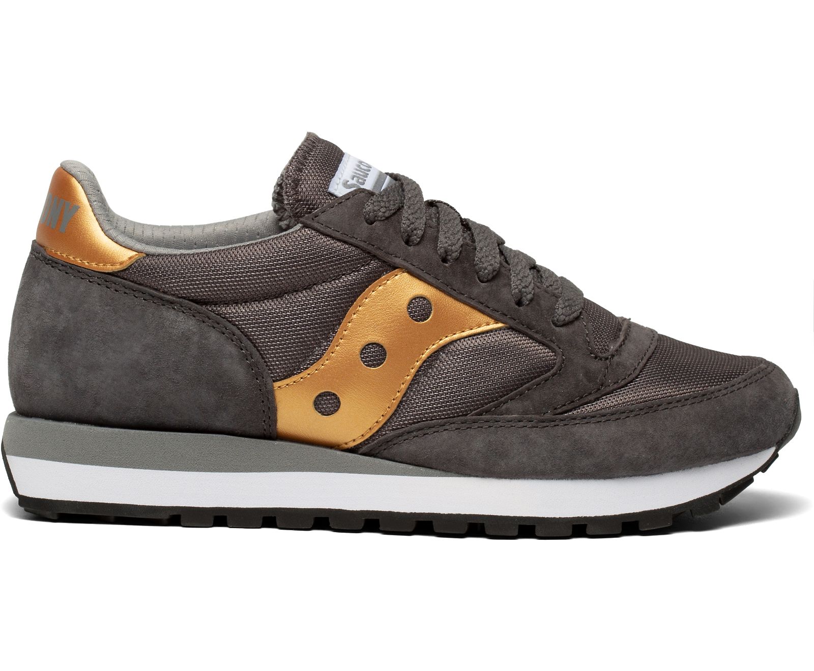 Women's Saucony Jazz 81 Originals Grey / Gold | Singapore 020ZUTG